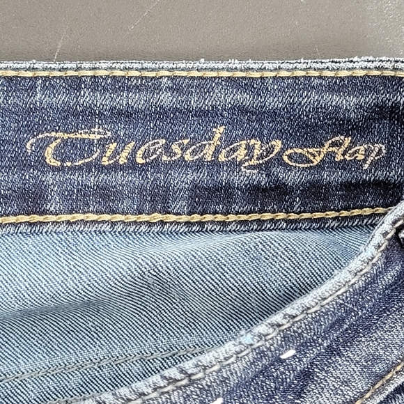 Silver Tuesday Flap Jeans - Picture 6 of 15
